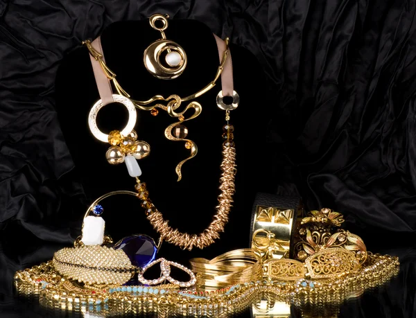 stock image Golden jewelry