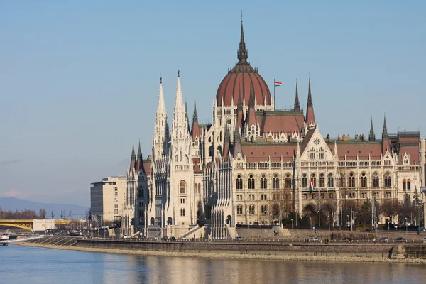 布达佩斯匈牙利议会大楼 — 图库照片