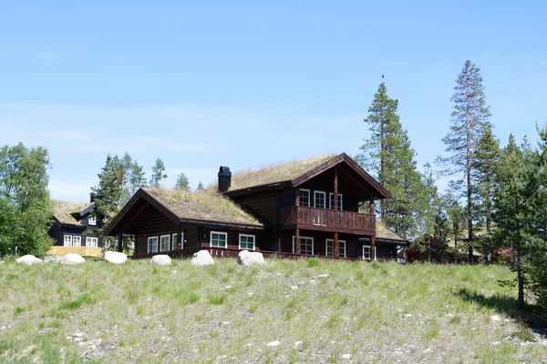 stock image Wooden house