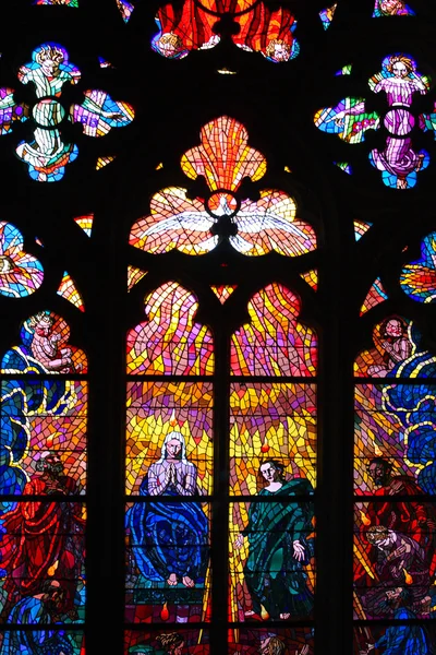 stock image Stained-glass window