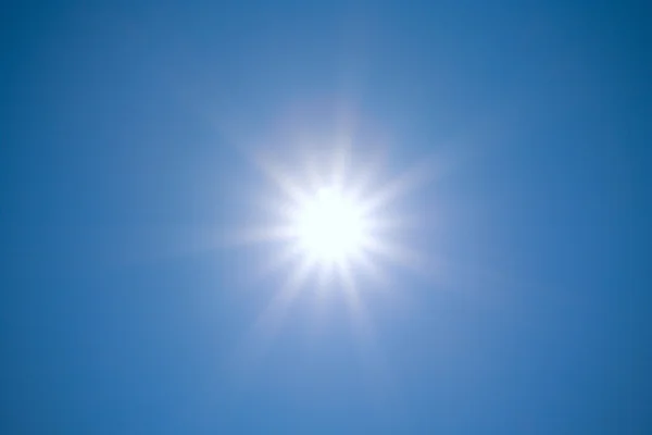 Sole splendente — Foto Stock