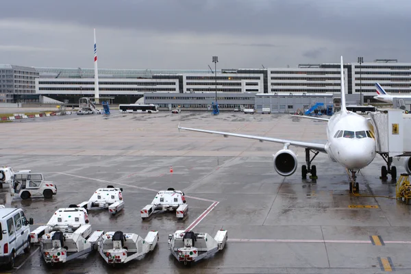 stock image Airplane loading