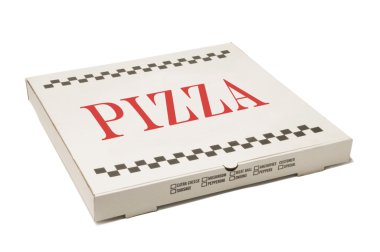 Pizza delivery box clipart