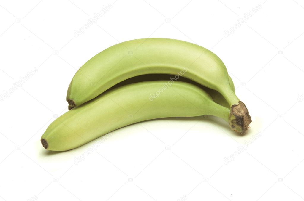 Two Green Bananas