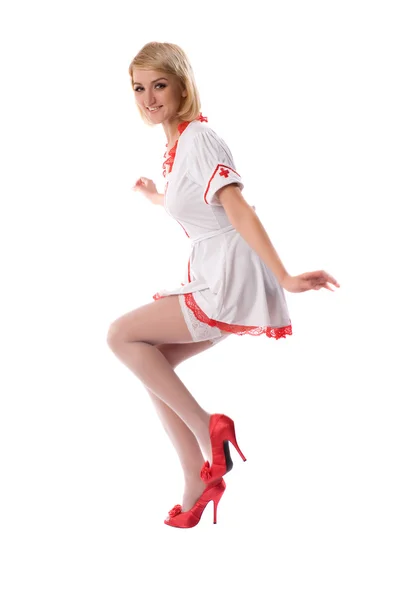 Sexy junge Krankenschwester — Stockfoto