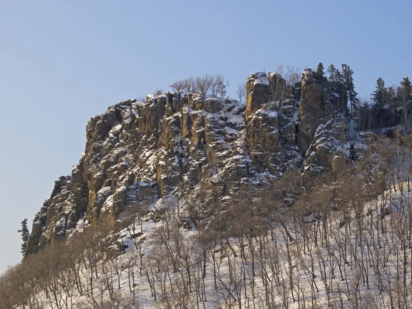 冬の朝岩 — ストック写真