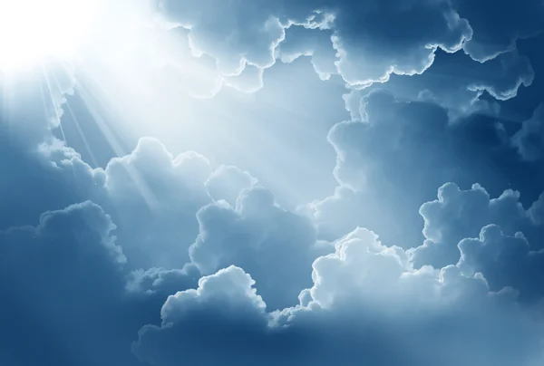 เมฆที่สวยงาม — ภาพถ่ายสต็อก