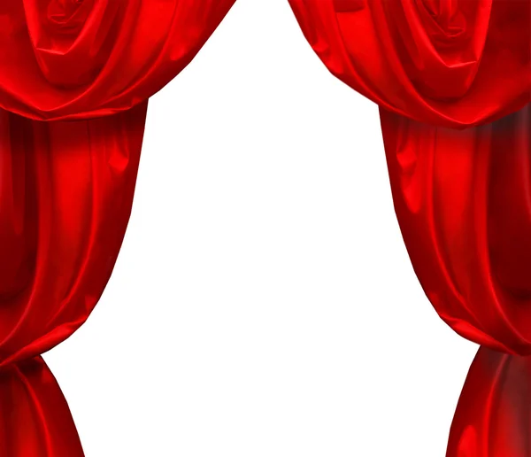 stock image Red curtain