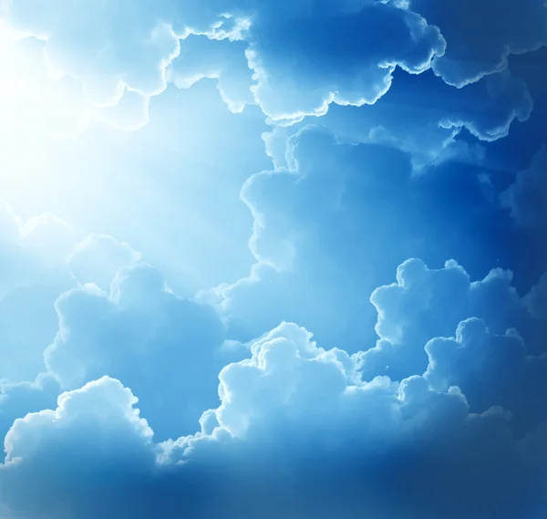 Hermosas nubes — Foto de Stock