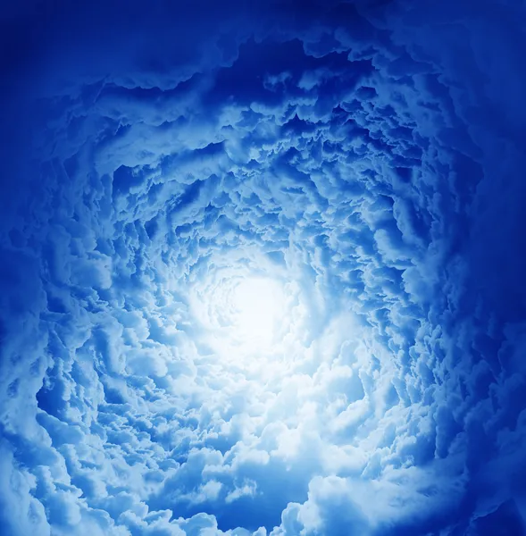 Fantasy beautiful clouds — Stock Photo, Image