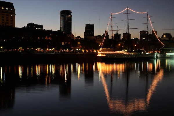 Old harbor, Buenos Aires — Stock Photo, Image