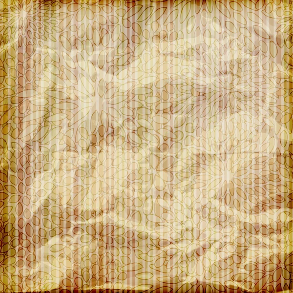Vektor sømløs blomstermønster på veggpapir på stripet backgroun – stockvektor