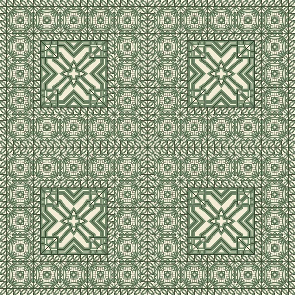 Seamless eastern style oriental pattern — Stock Vector