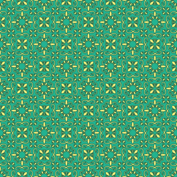 Vektor einfache orientalische nahtlose helle Muster — Stockvektor