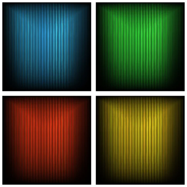 Stock vector vector grungy striped backgrounds, different colors