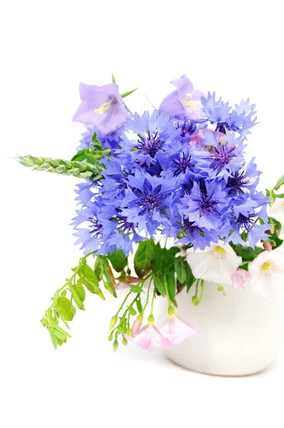 Cornflower bouquet — Stock Photo, Image