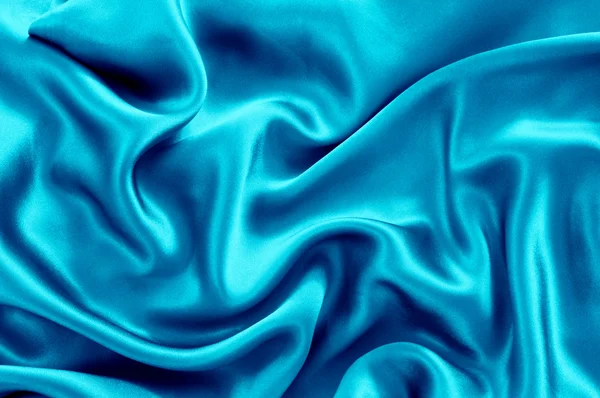 stock image Blue satin background