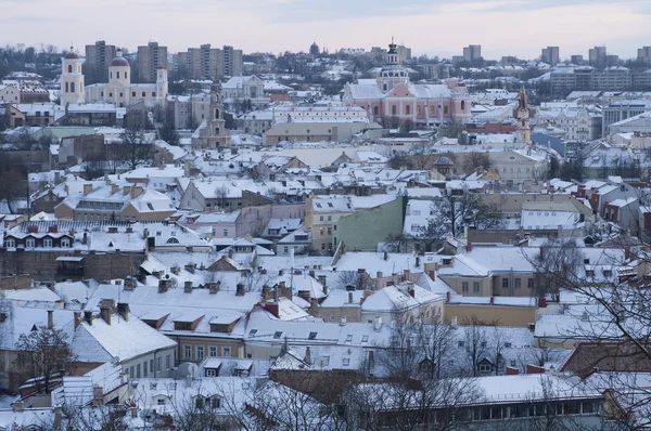 Панорама Вильнюса — стоковое фото