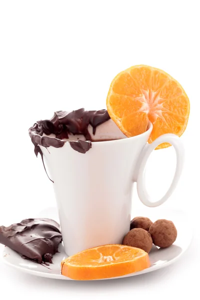 A cup of hot chocolate — Stock Photo, Image