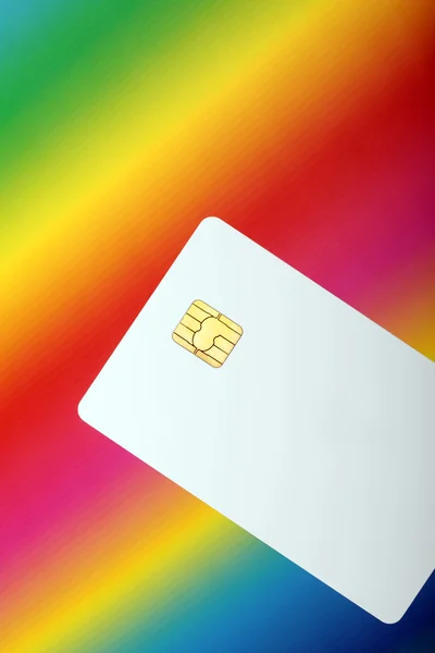Puste karty kredytowej — Zdjęcie stockowe