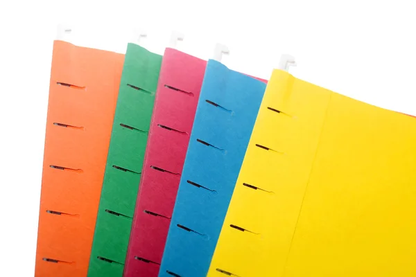 Colorful folders — Stock Photo, Image
