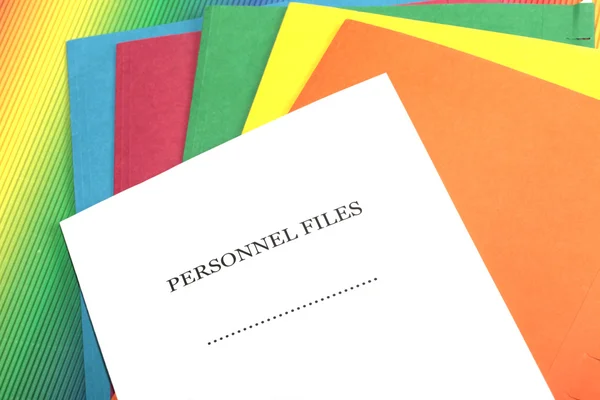 Personnel Files — Stock Photo, Image