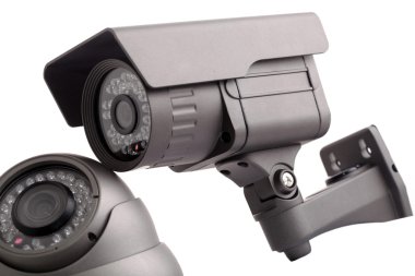 Surveillance cameras clipart