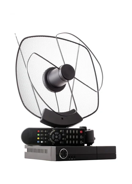 Antena e receptor — Fotografia de Stock