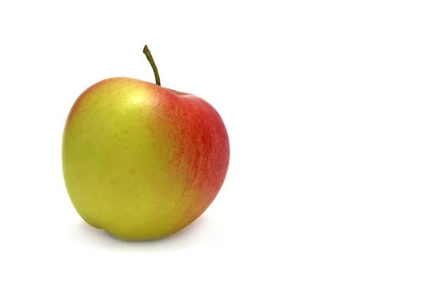 Apfel auf Weiß — Stockfoto