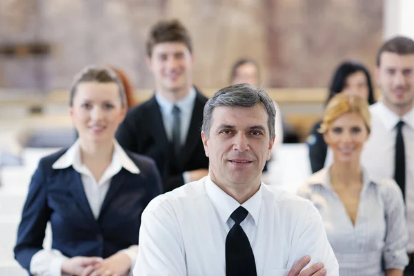 Business group on seminar — Stock Photo, Image