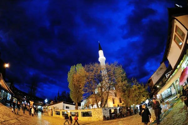 Město Sarajevo v Bosně — Stock fotografie