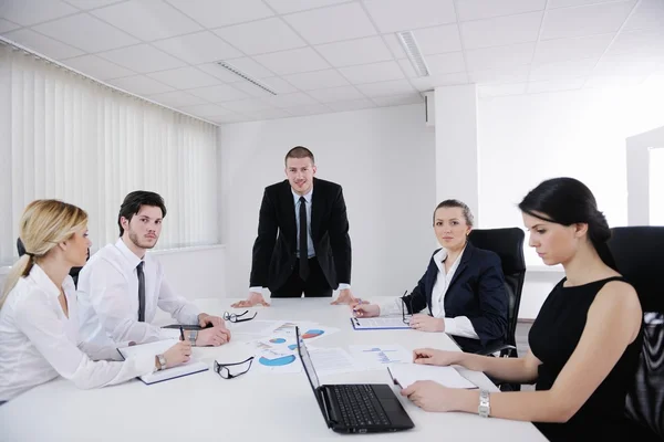 Business in einem Meeting im Büro — Stockfoto