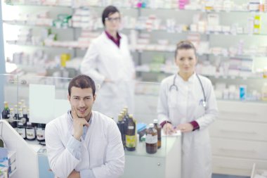 Pharmacy drugstore team