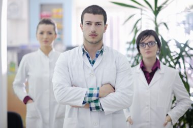 Pharmacy drugstore team