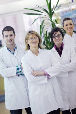 Pharmacy drugstore team