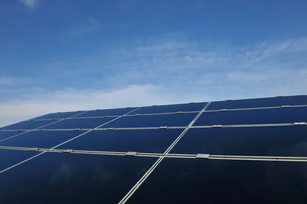 태양 전지 패널 신 재생 에너지 분야 — 스톡 사진