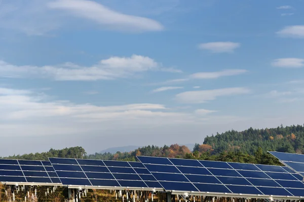 태양 전지 패널 신 재생 에너지 분야 — 스톡 사진