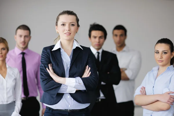 Group of young business at meeting — Stock Photo, Image