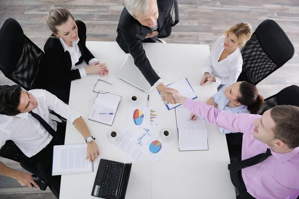 Business team on meeting Stock Photo