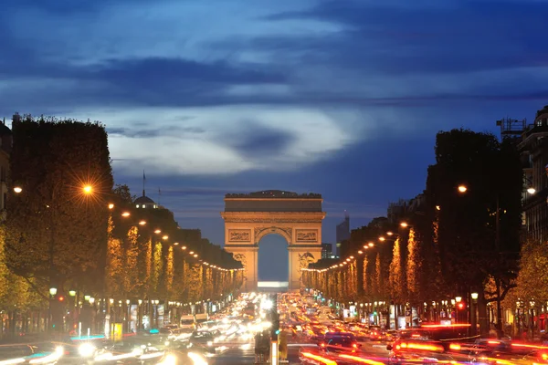 อาร์ค เดอ ทริพเพิล ปารีส ฝรั่งเศส — ภาพถ่ายสต็อก