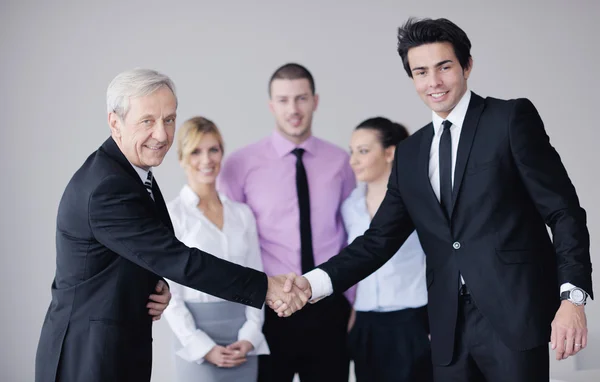 Unternehmensgruppe trifft sich — Stockfoto