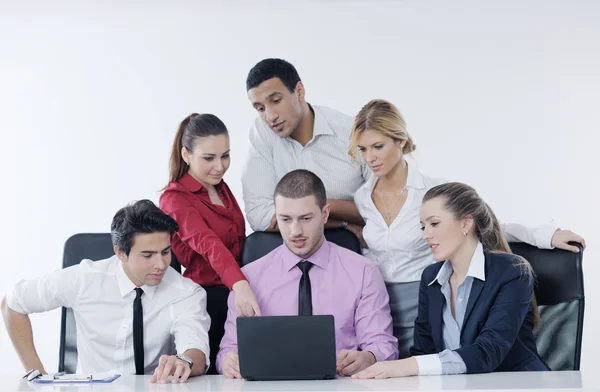 Grupo de empresas em reunião — Fotografia de Stock