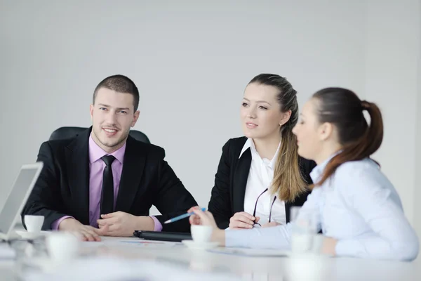 Unternehmensgruppe trifft sich — Stockfoto