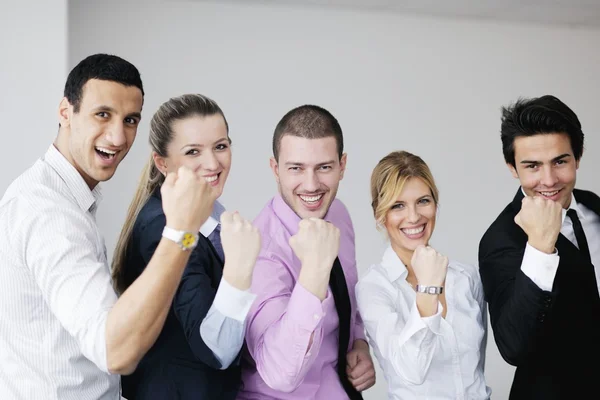 Group of young business at meeting Stock Picture