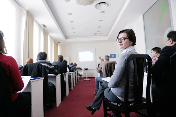 Business group on seminar — Stock Photo, Image