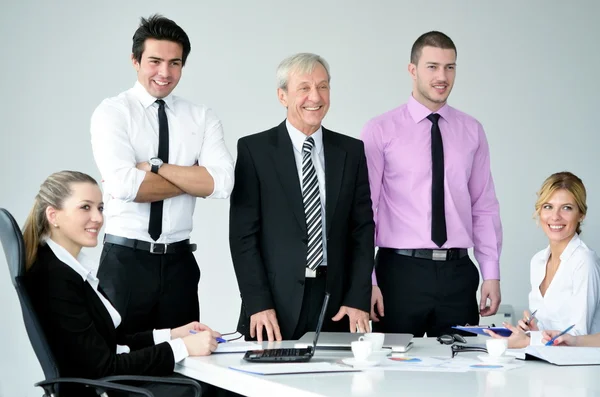 Grupul de afaceri la întâlnire — Fotografie, imagine de stoc