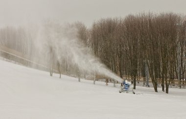 Snow cannon clipart