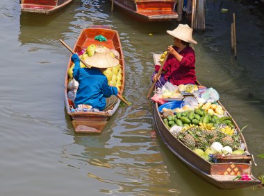 Floating Market clipart