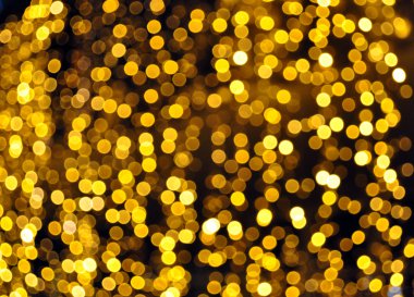 Golden glow light blur clipart