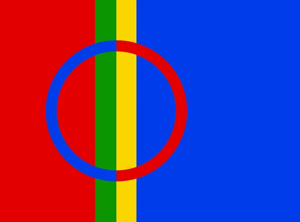 Sami flag — Stock Photo, Image